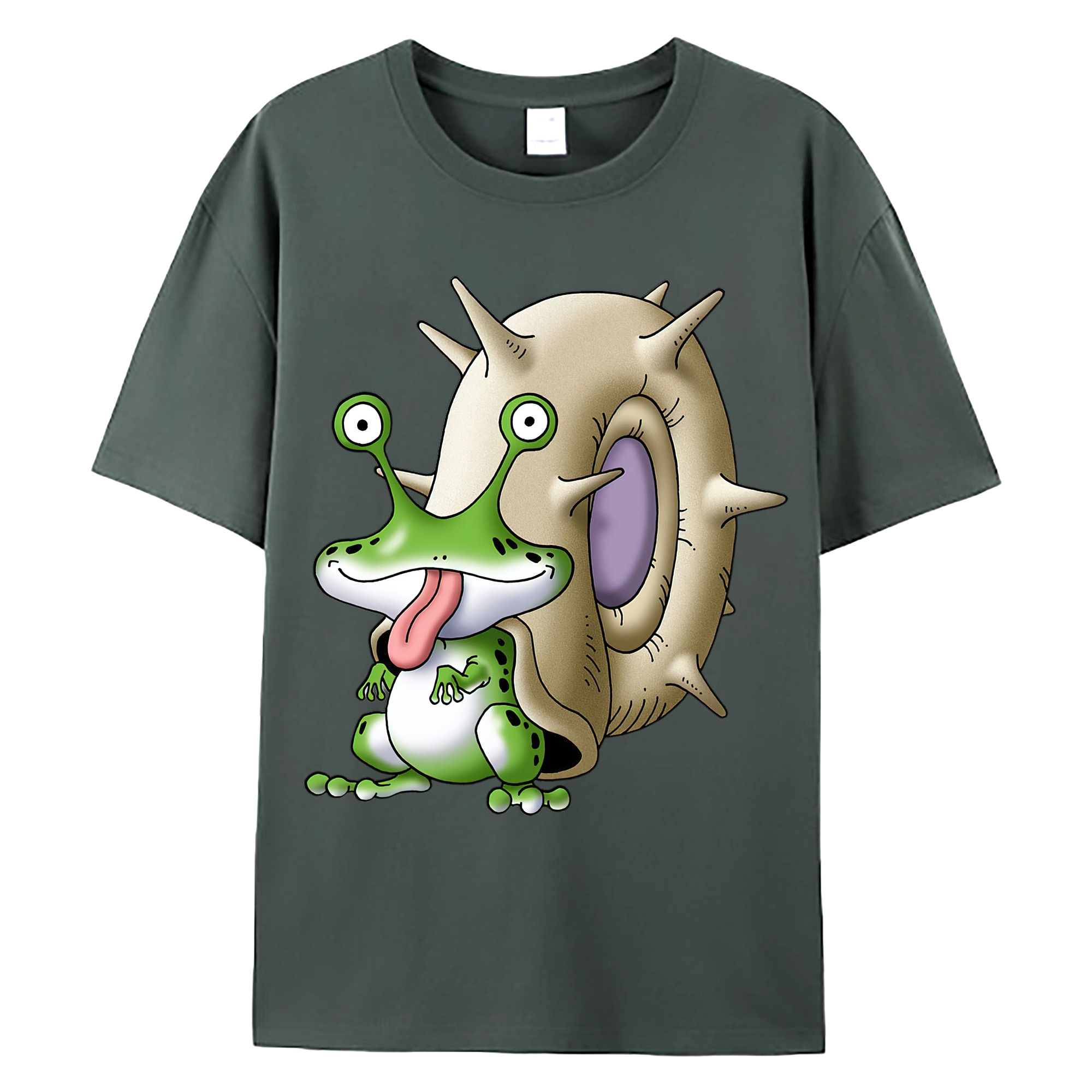 （画像用） ドラゴンクエスト Doragon Kuesuto Dragon Quest 綿100％ メンズ半袖Tシャツ｜肌触りやわらか＆通気性